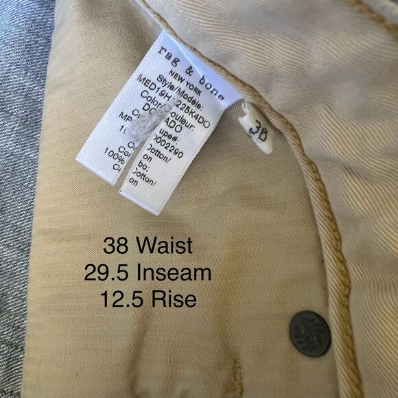 Rag & Bone Jeans 38 Blue Medium Wash New York Heavy Casual Streetwear - Picture 5 of 8